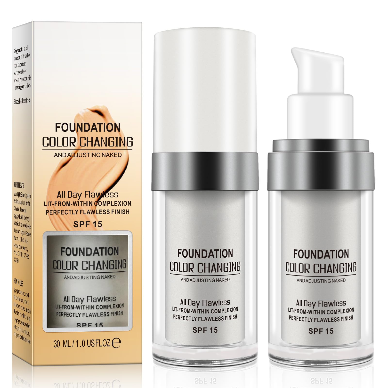 TLM Foundation Color Changing