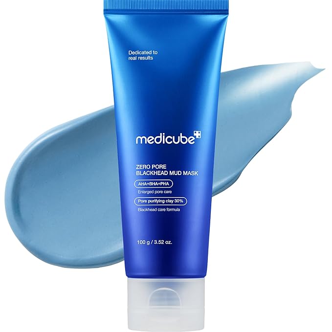medicube zero pore blackhead mud mask