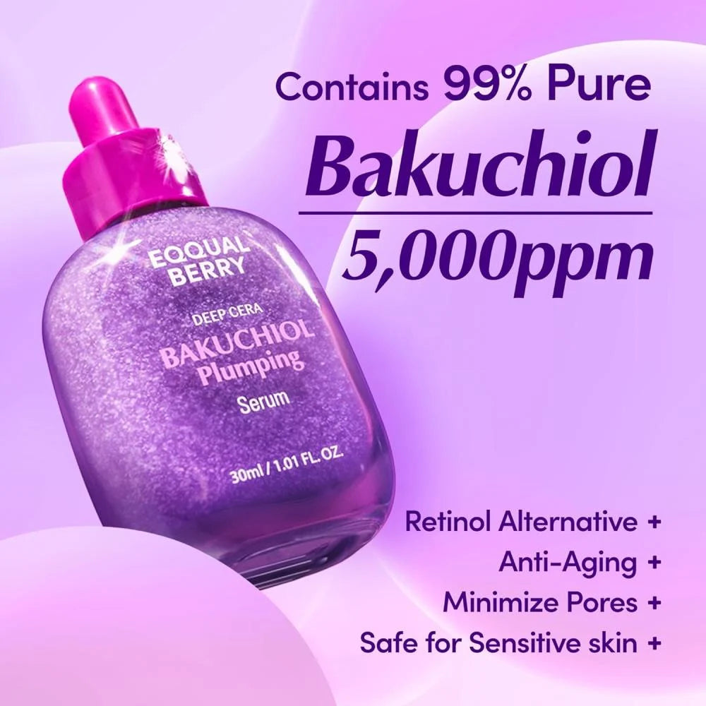 EQQUALBERRY Bakuchiol Plumping Serum 30ML - Original