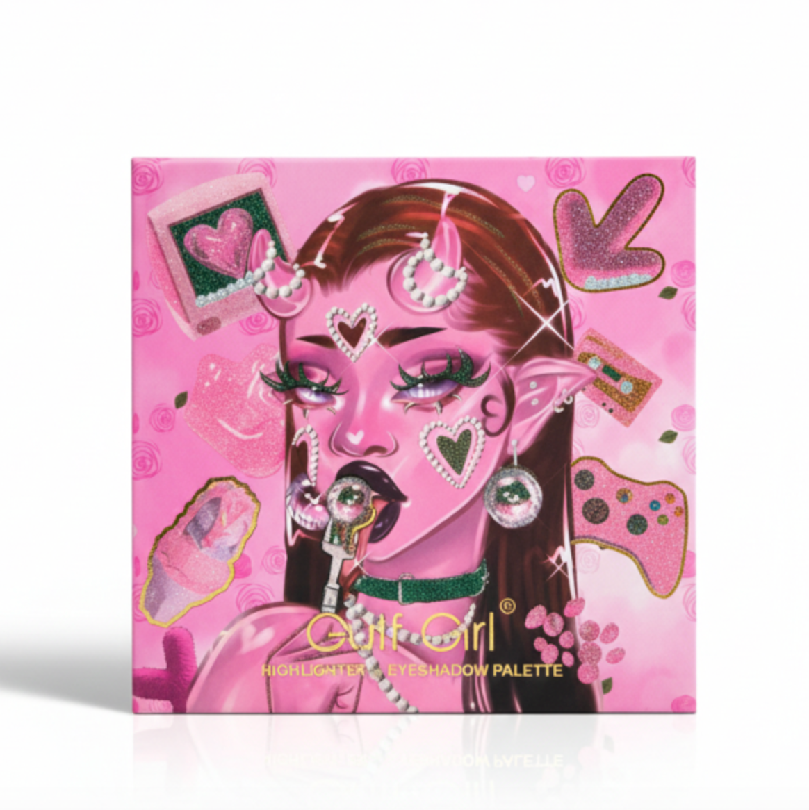 باليت ظلال العيون والهايلايتر من جلف جيرل