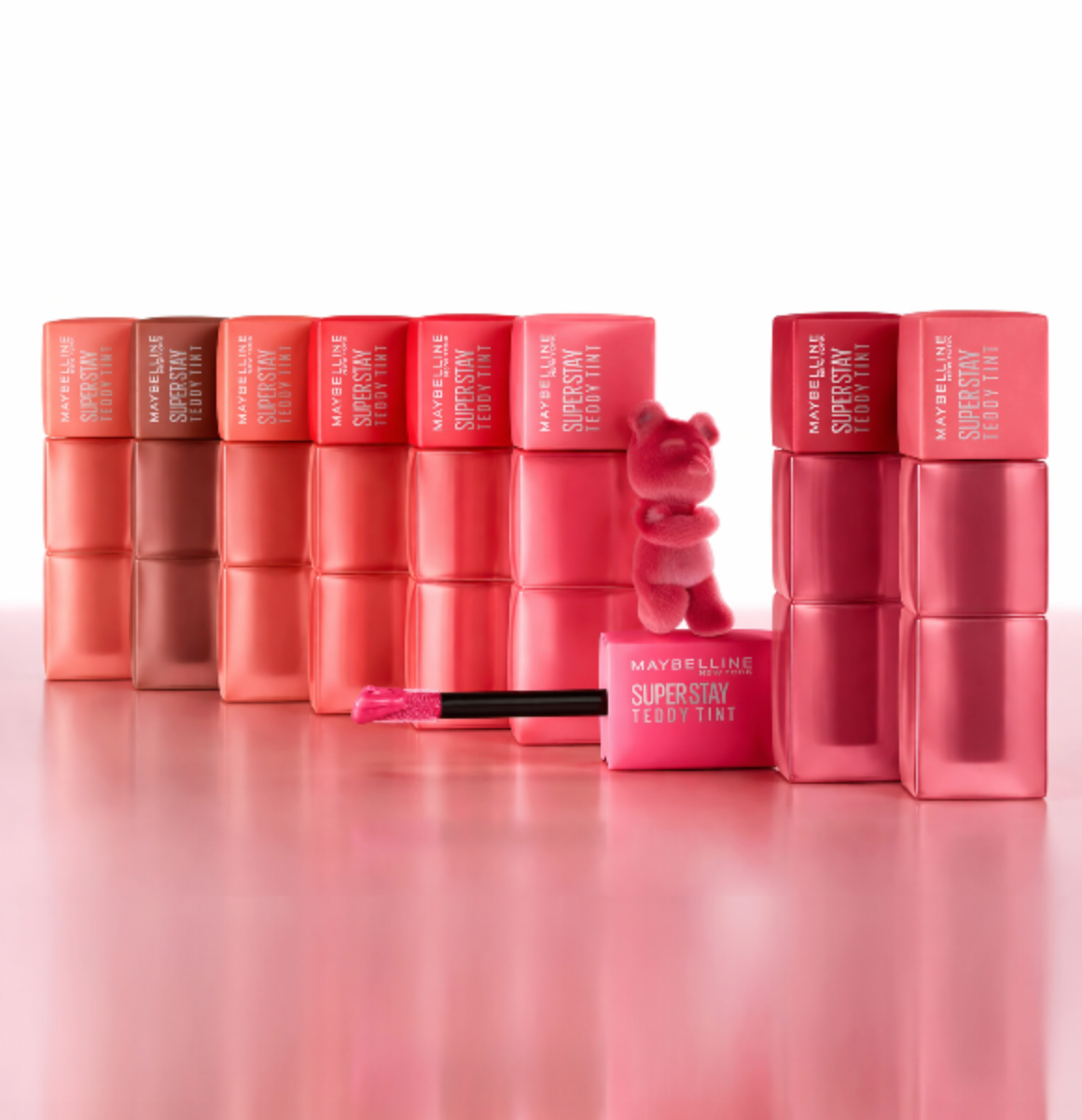 ملمع شفاه سائل سوبر ستاي تيدي من مايبيلين