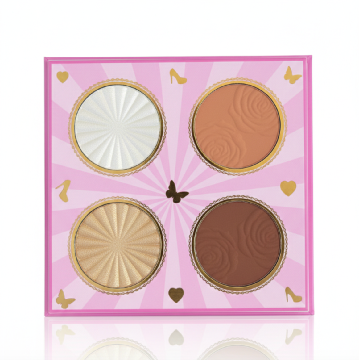 باليت ظلال العيون والهايلايتر من جلف جيرل