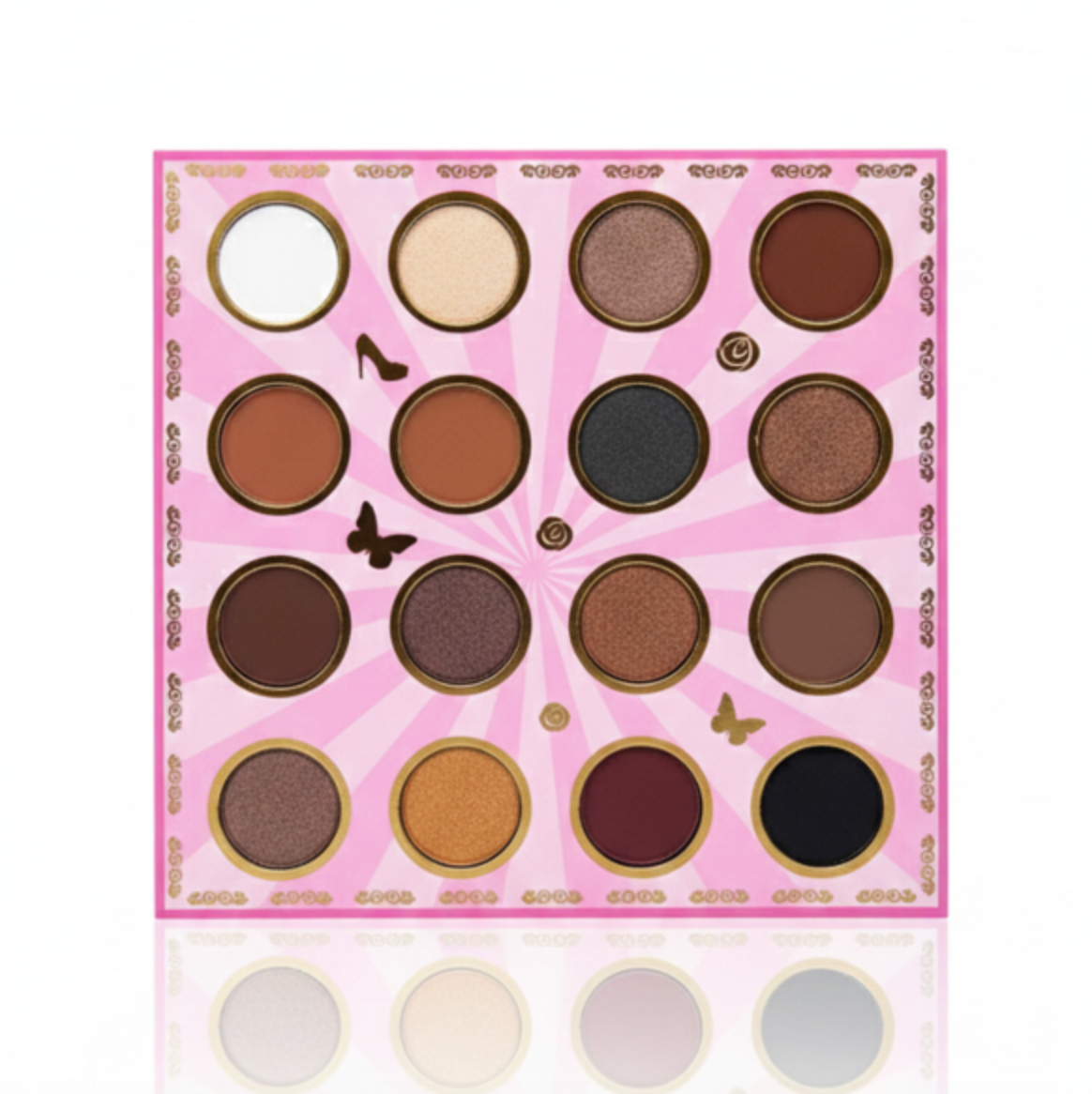 باليت ظلال العيون والهايلايتر من جلف جيرل