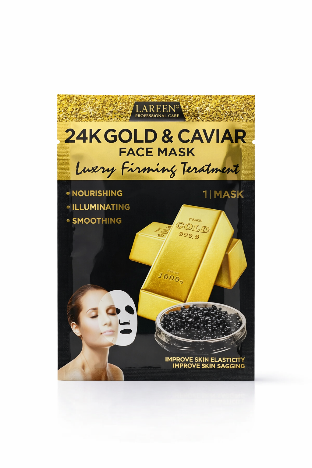 أقنعة الوجه من لارين للعناية الاحترافية