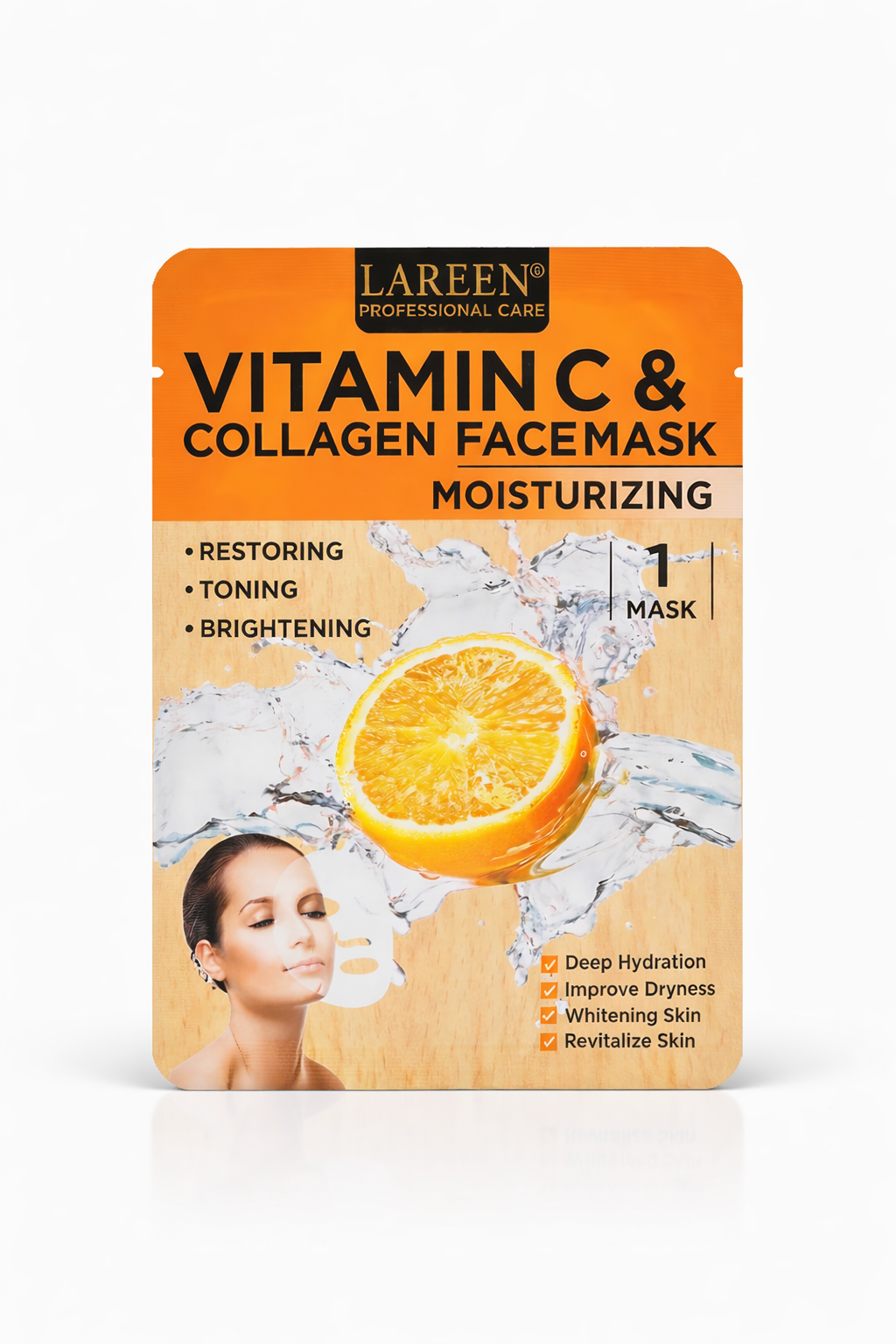 أقنعة الوجه من لارين للعناية الاحترافية